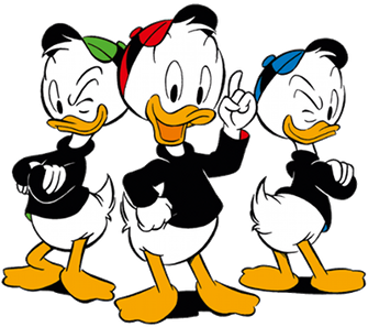 Huey, Dewey and Louie
